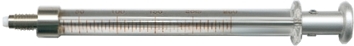 50µl Syringe H/CX 1/4"28UNF/stop 6-32 UNC